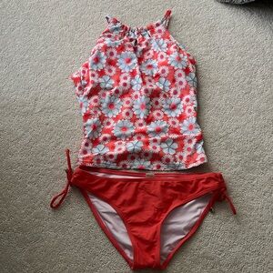 Women’s swimming suit - tankini and bottom set, size L